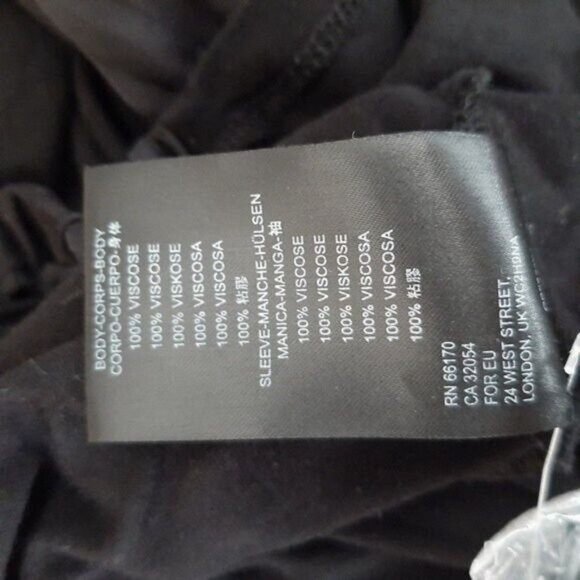 ANTHROPOLOGIE NWOT Kesia Faux Wrap Drape Surplice Satin Sleeve Top Sz XS - Picture 13 of 15